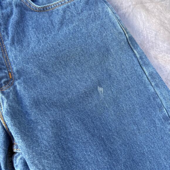 Men's Carhartt FR Flame Resistant Dark Wash Denim Work Blue Jeans Sz 32 x 32 - Picture 5 of 8